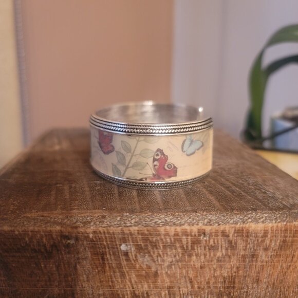Butterfly Cuff Bracelet (Brand new). Gift box included. - Picture 5 of 15